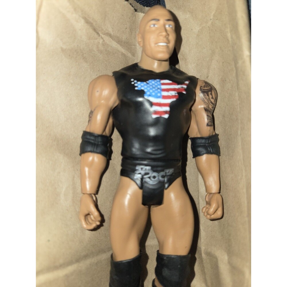 2017 Mattel WWE The Rock Wrestling Action Figure Basic Series 86 Dwayne Johnson